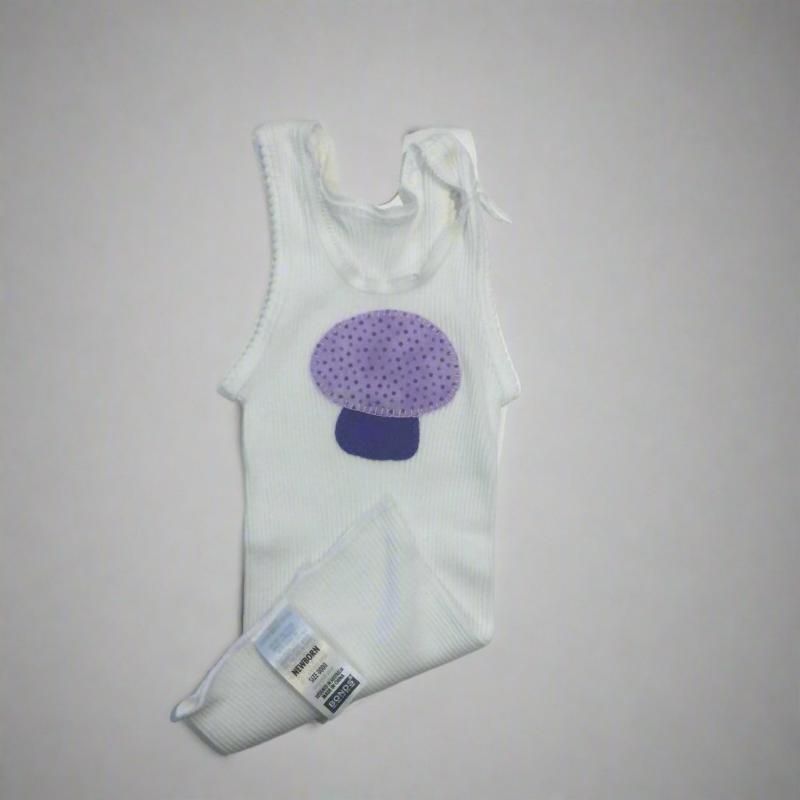 Hand Appliqued Singlets - Size 0000
