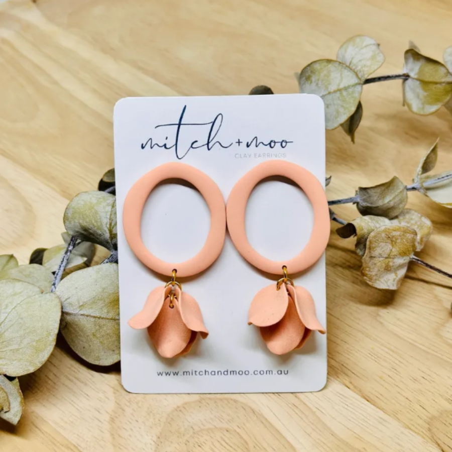 Earrings, Polymer Clay - Mia Range