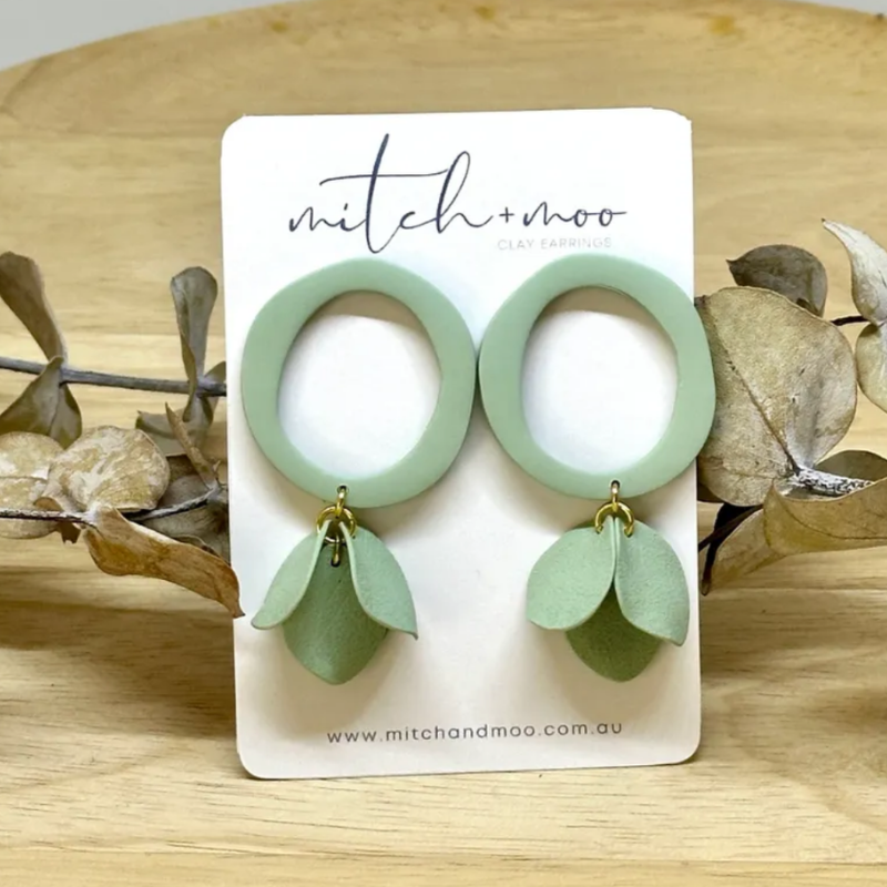 Earrings, Polymer Clay - Mia Range