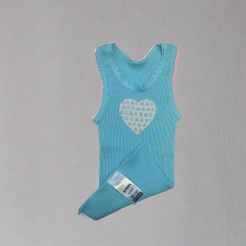 Hand Appliqued Singlets - Size 0000