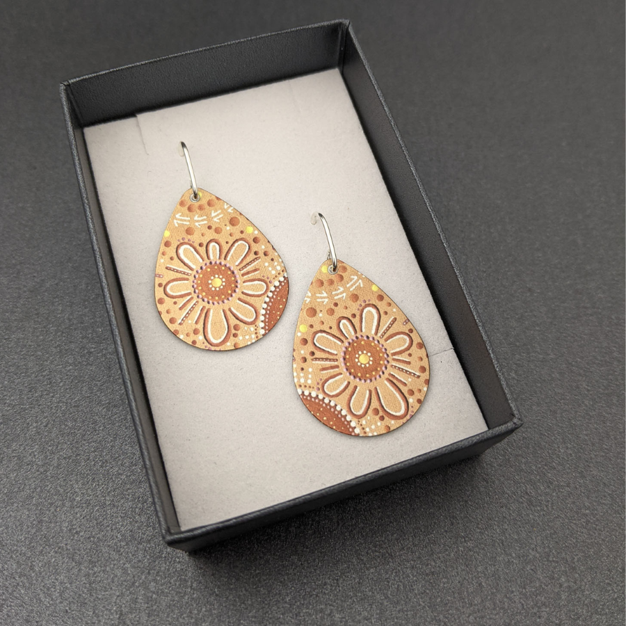 Community Spirit - Oval Shape Earrings