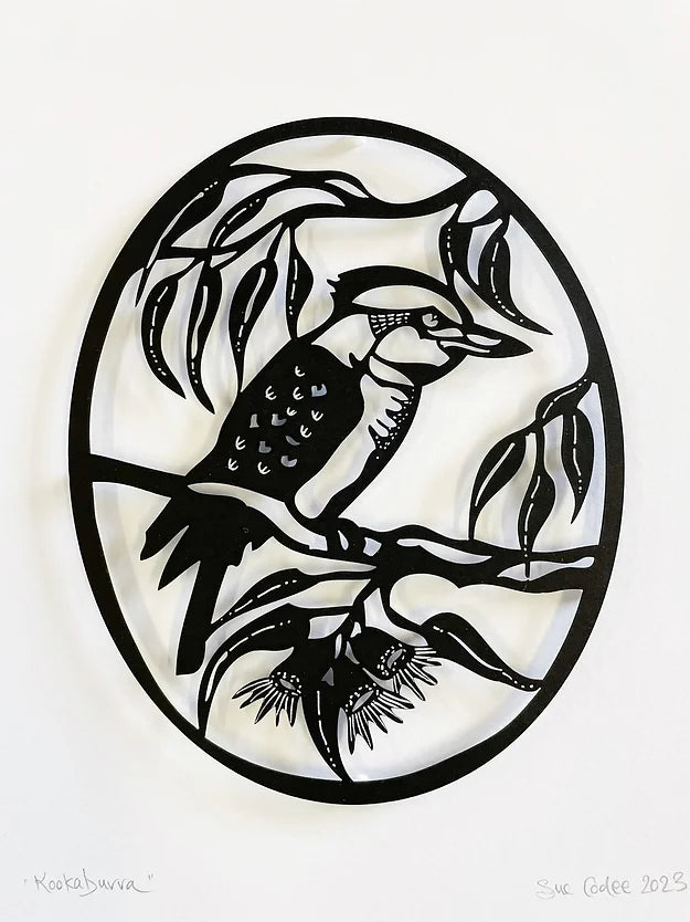 Wood Cut Out - Kookaburra
