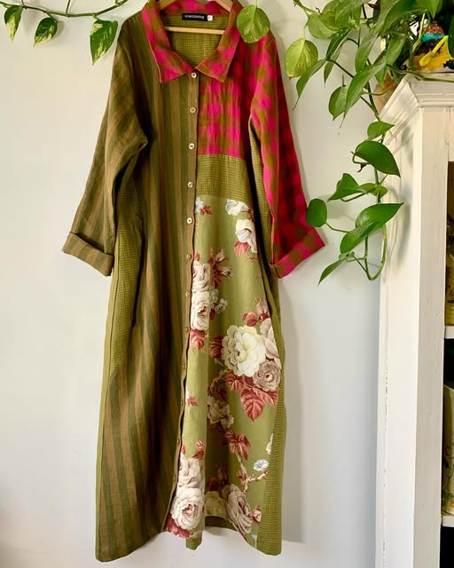 Pesto Patch Dress