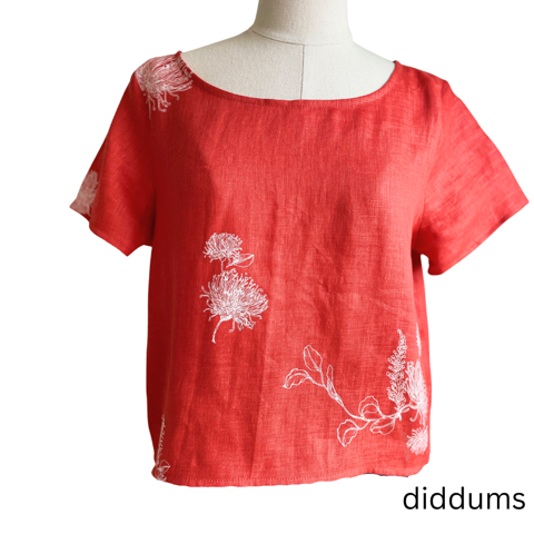 Wildflower Linen Top