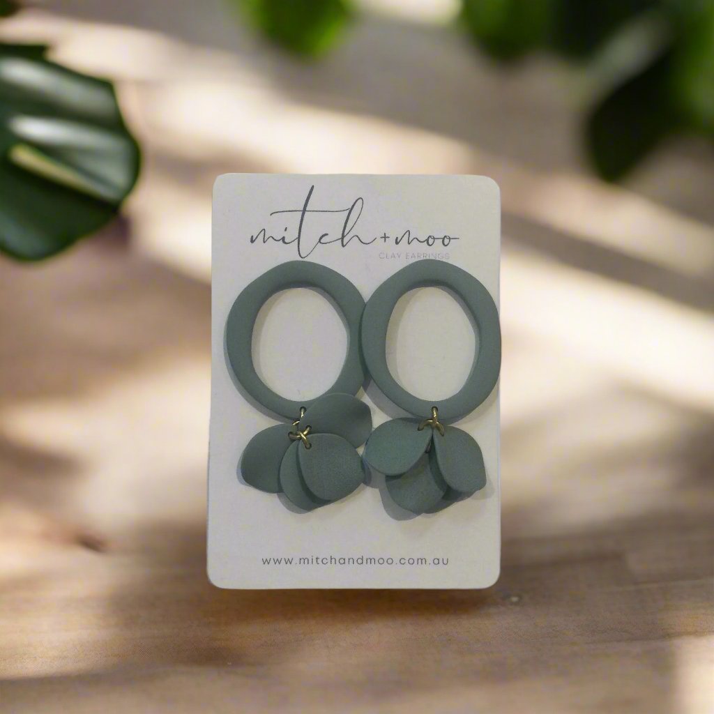 Earrings, Polymer Clay - Mia Range