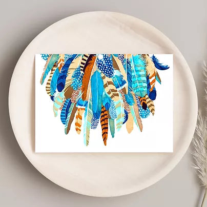 Feather Cards - Rebecca Heggers