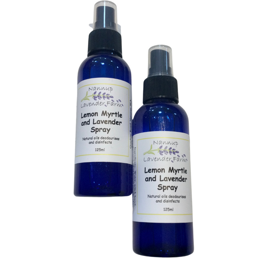 Lemon Myrtle and Lavender Spray 125ml