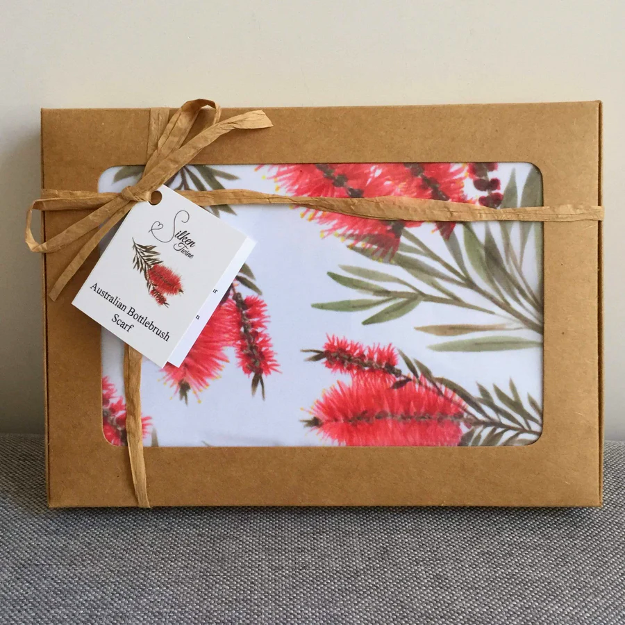 Scarf - Australian Bottlebrush