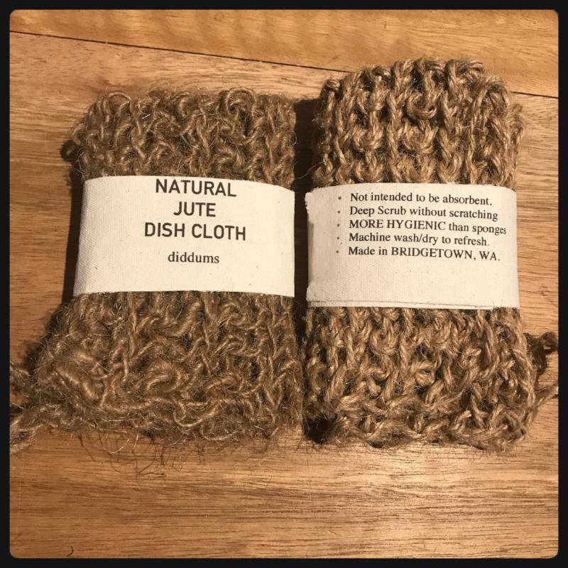 Natural Jute Dishcloth