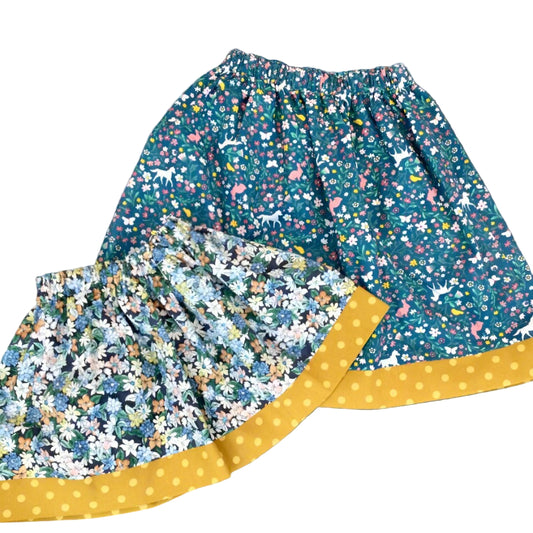 Children's Reversible Skirt - 7yrs