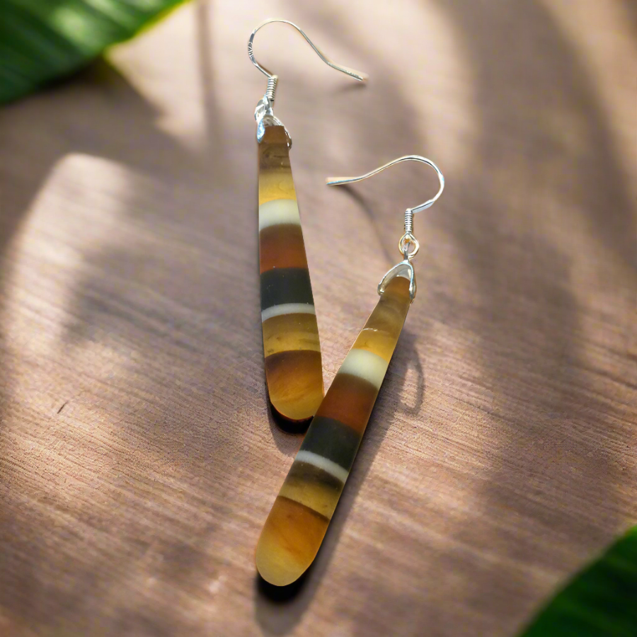 Resin Drop Earrings