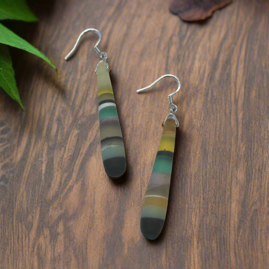 Resin Drop Earrings