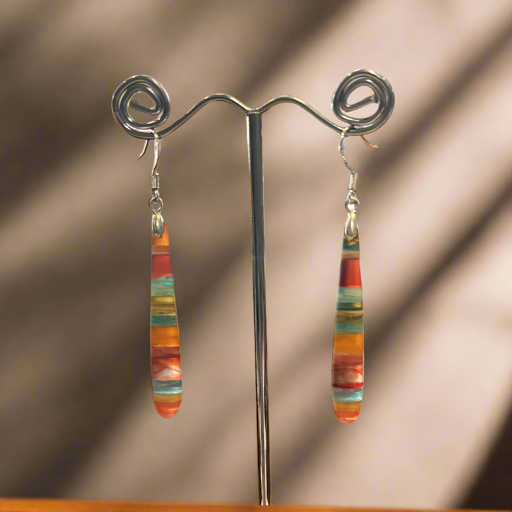 Resin Drop Earrings