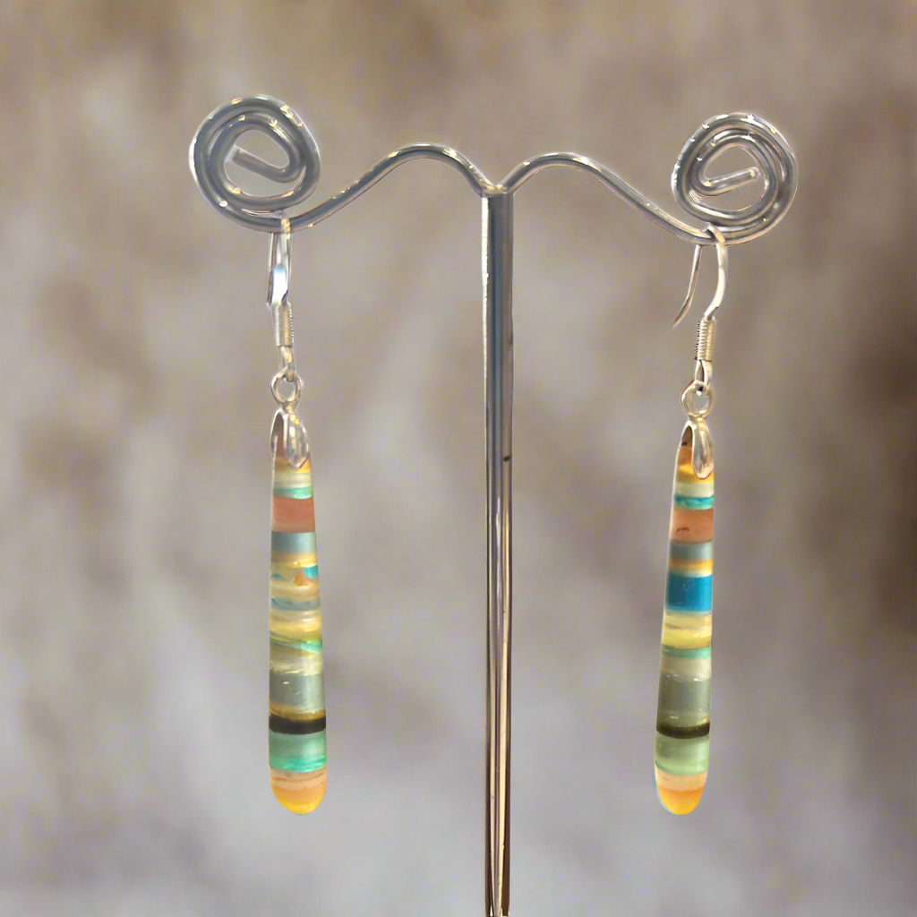 Resin Drop Earrings