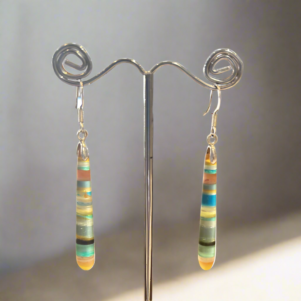 Resin Drop Earrings