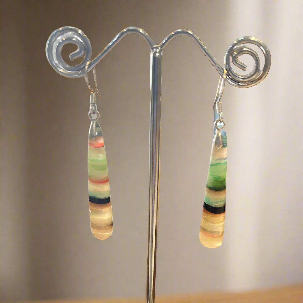 Resin Drop Earrings