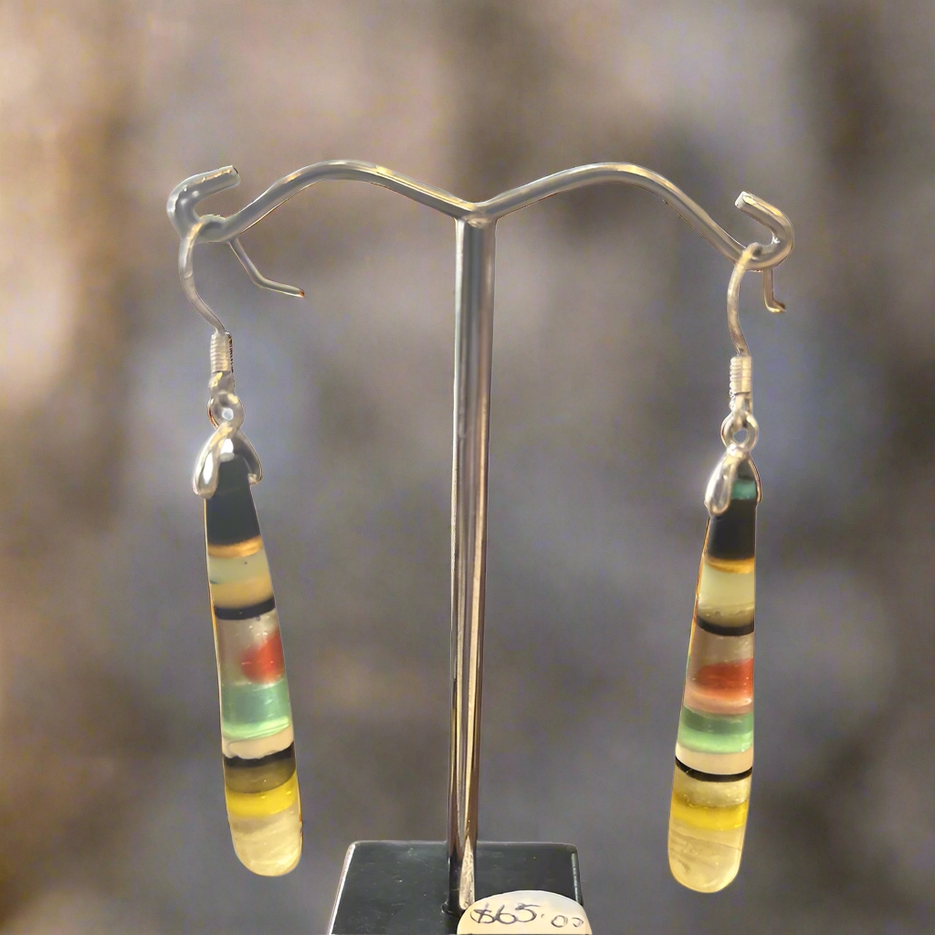 Resin Drop Earrings