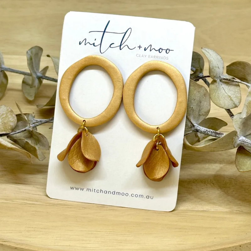 Earrings, Polymer Clay - Mia Range
