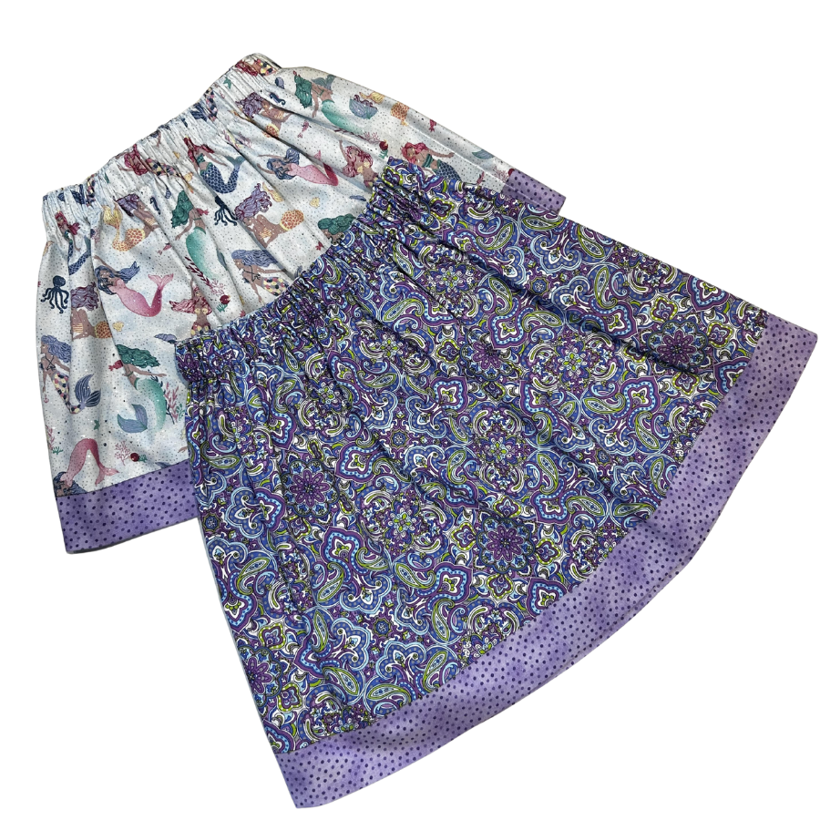 Children's Reversible Skirt - 7yrs
