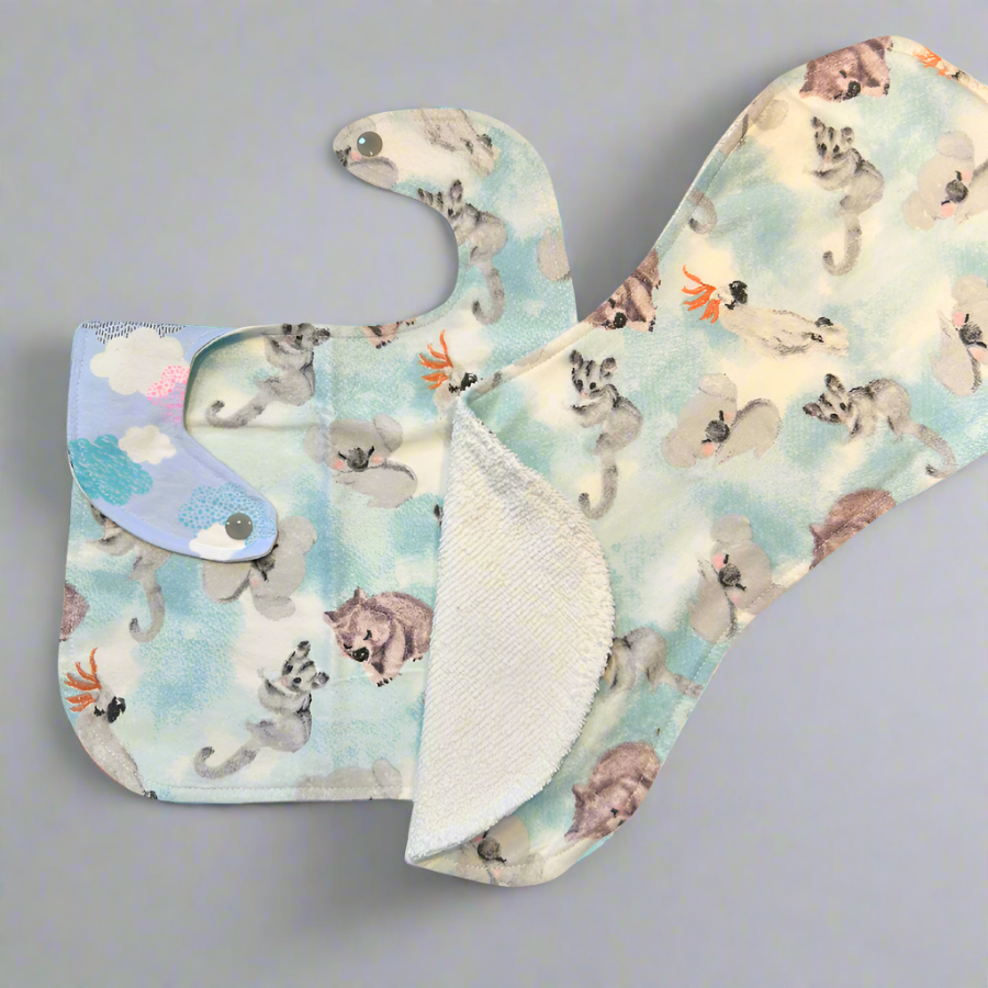 Bib and Burp Cloth Sets