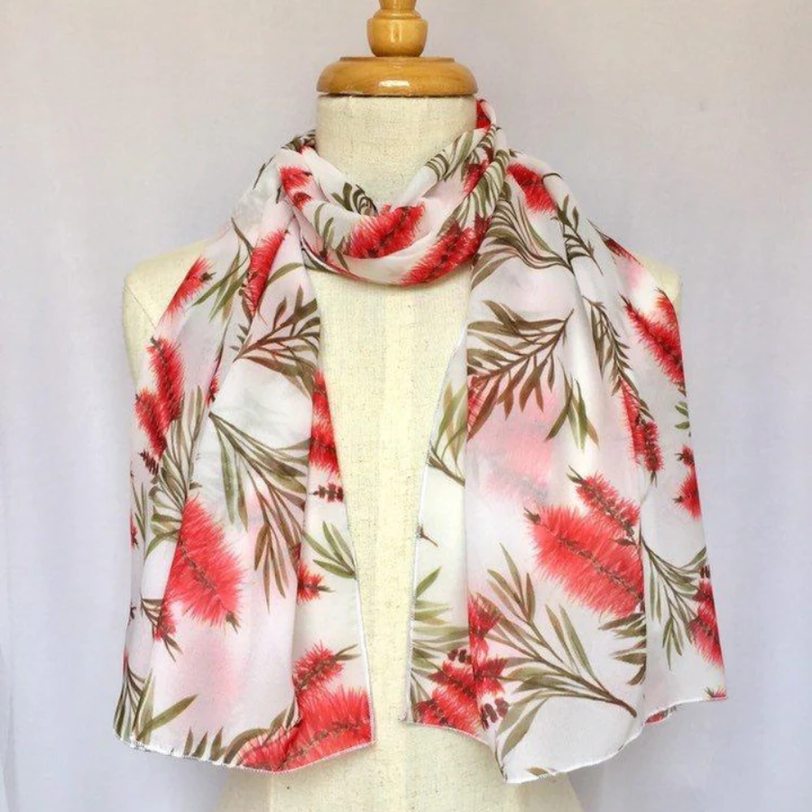 Scarf - Australian Bottlebrush