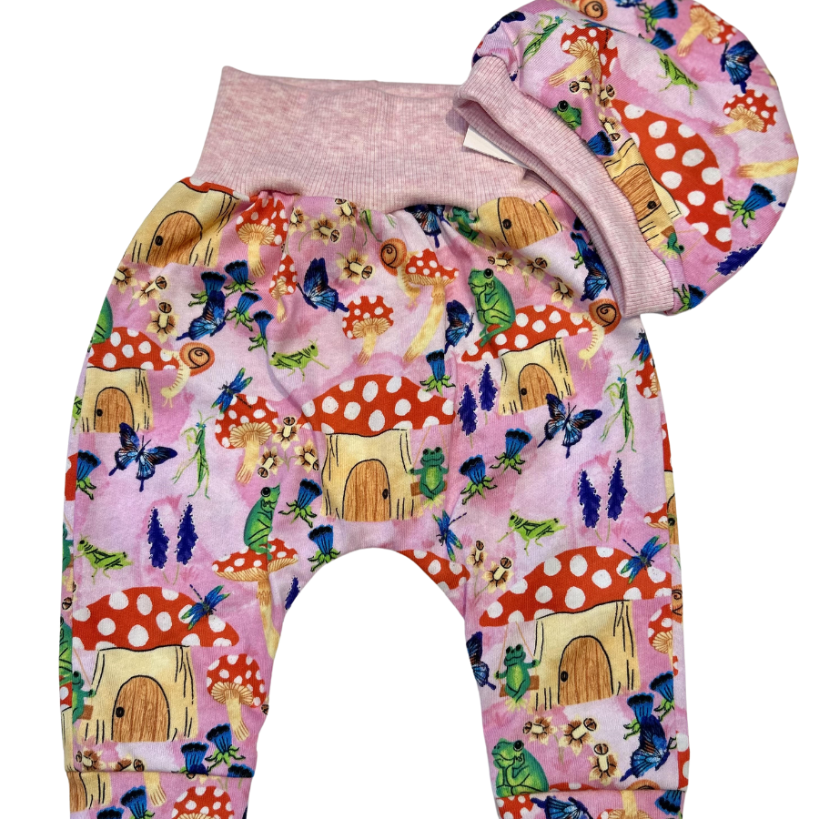 Baby Harem Pants & Hat Set - Animal Prints