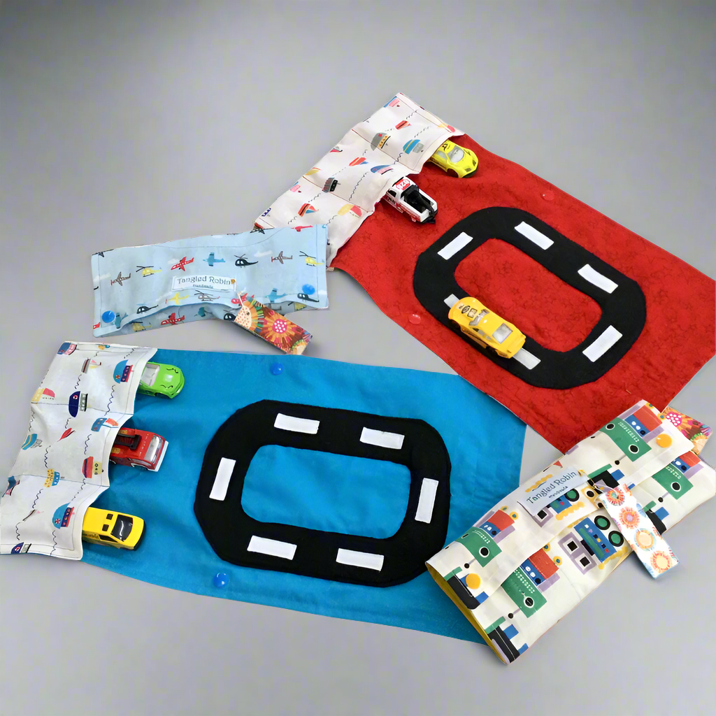 Car Racetrack Travel Wallet