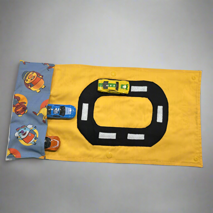 Car Racetrack Travel Wallet