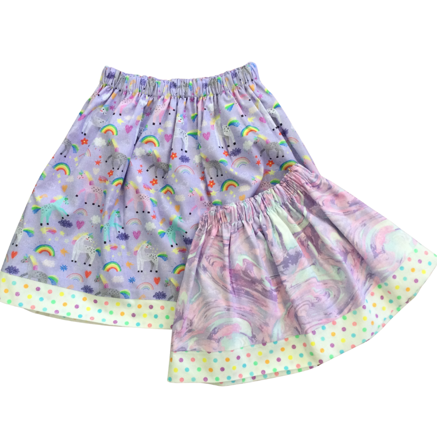 Children's Reversible Skirt - 7yrs