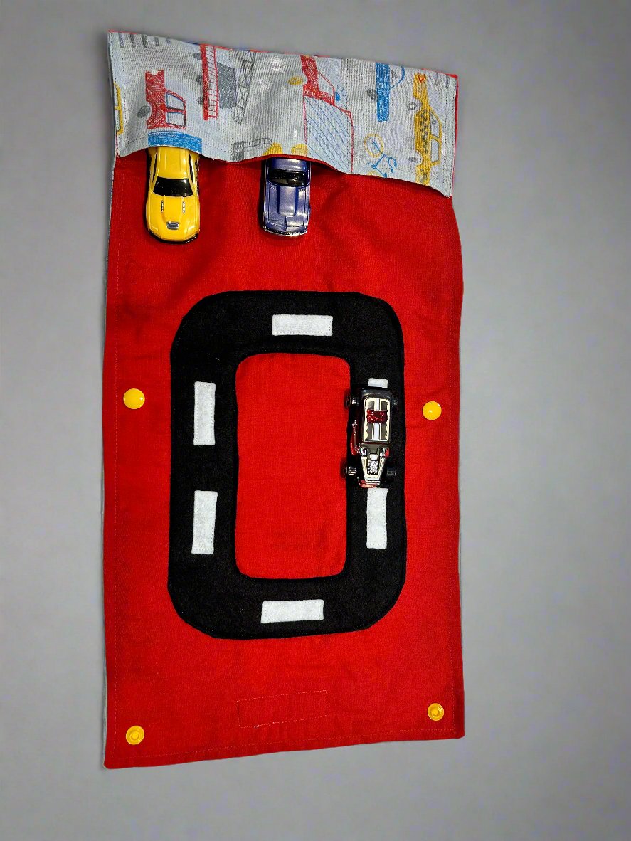 Car Racetrack Travel Wallet