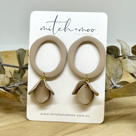 Earrings, Polymer Clay - Mia Range