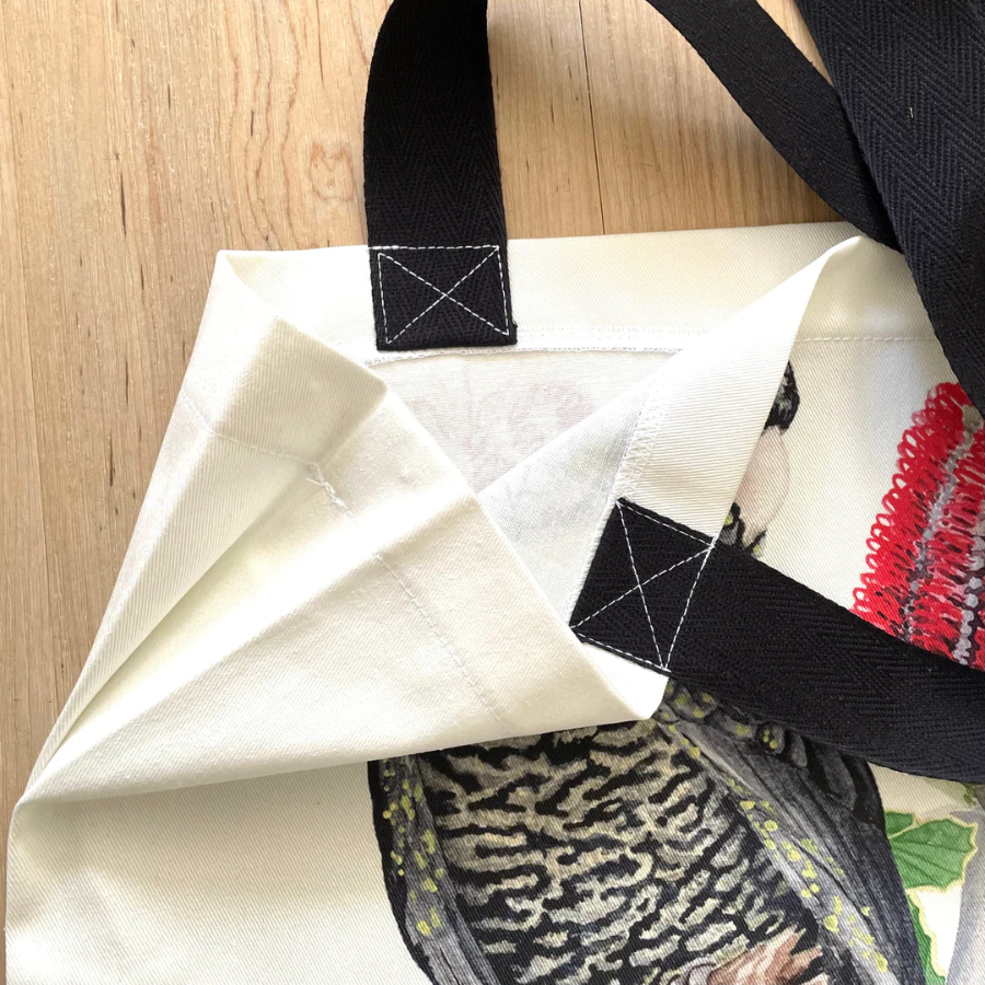 Tote Bag -Red Tailed Cockatoo