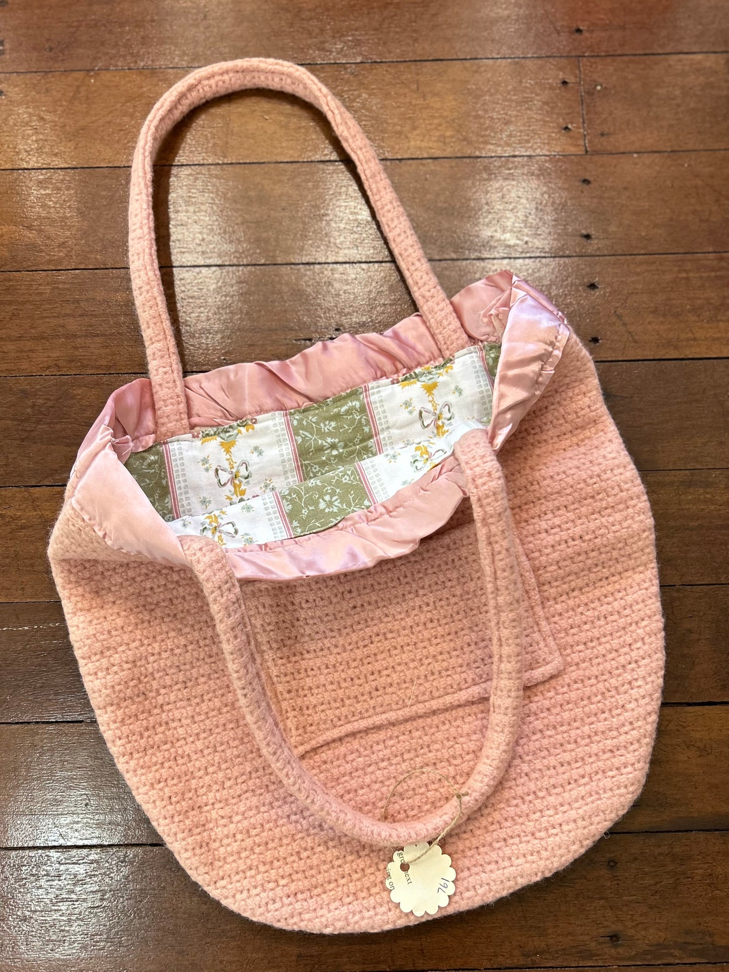 Upcycled Wool Tressie Bags