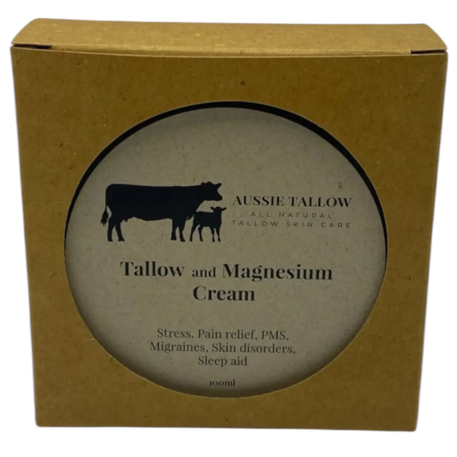 Tallow and Magnesium Cream