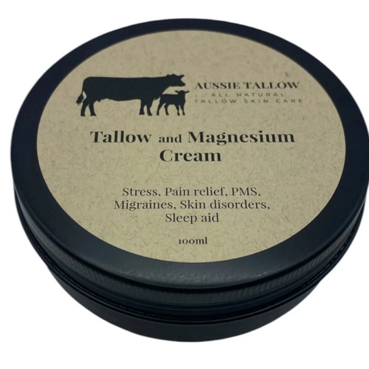 Tallow and Magnesium Cream
