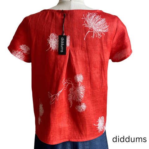 Wildflower Linen Top