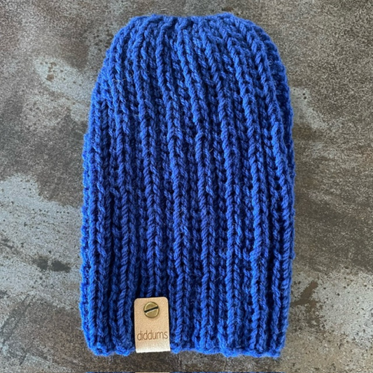 Rib Beanie - 100% Wool