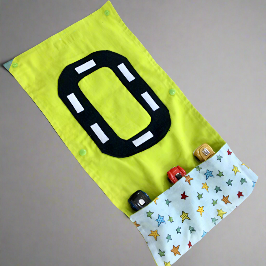 Car Racetrack Travel Wallet