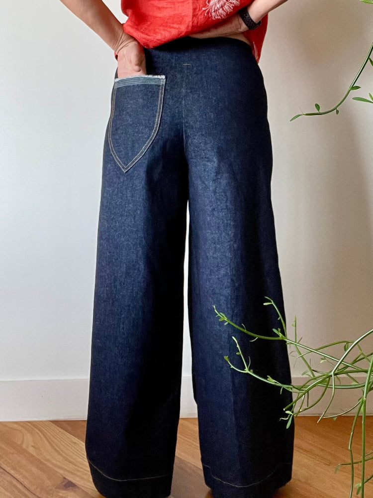 Super Stretch Wide Leg Jeans