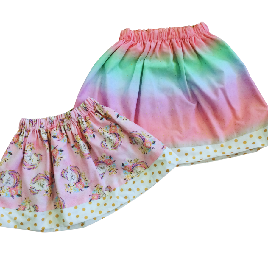Children's Reversible Skirts - 5yrs