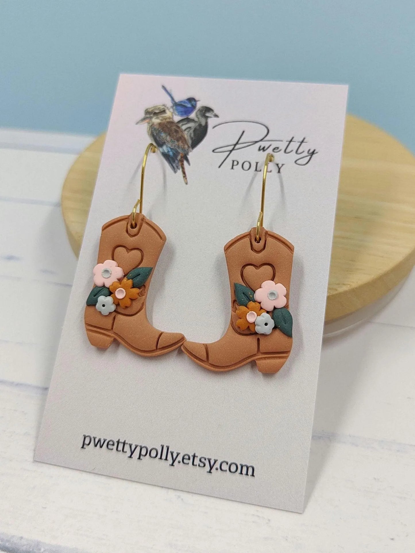 Cowgirl Boot Earrings