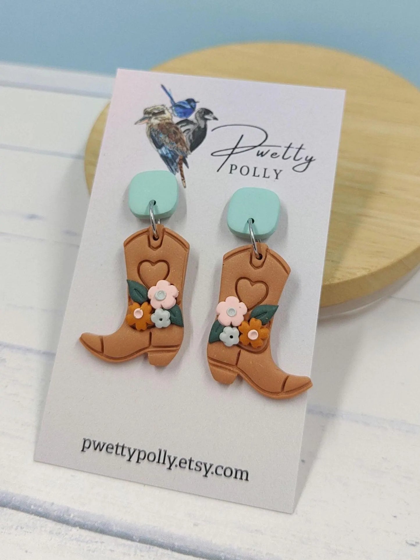 Cowgirl Boot Earrings