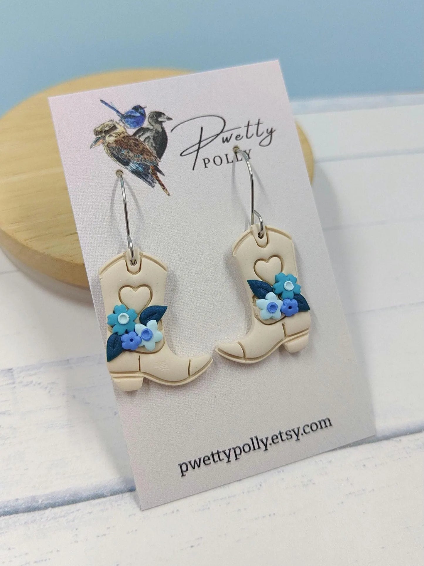 Cowgirl Boot Earrings