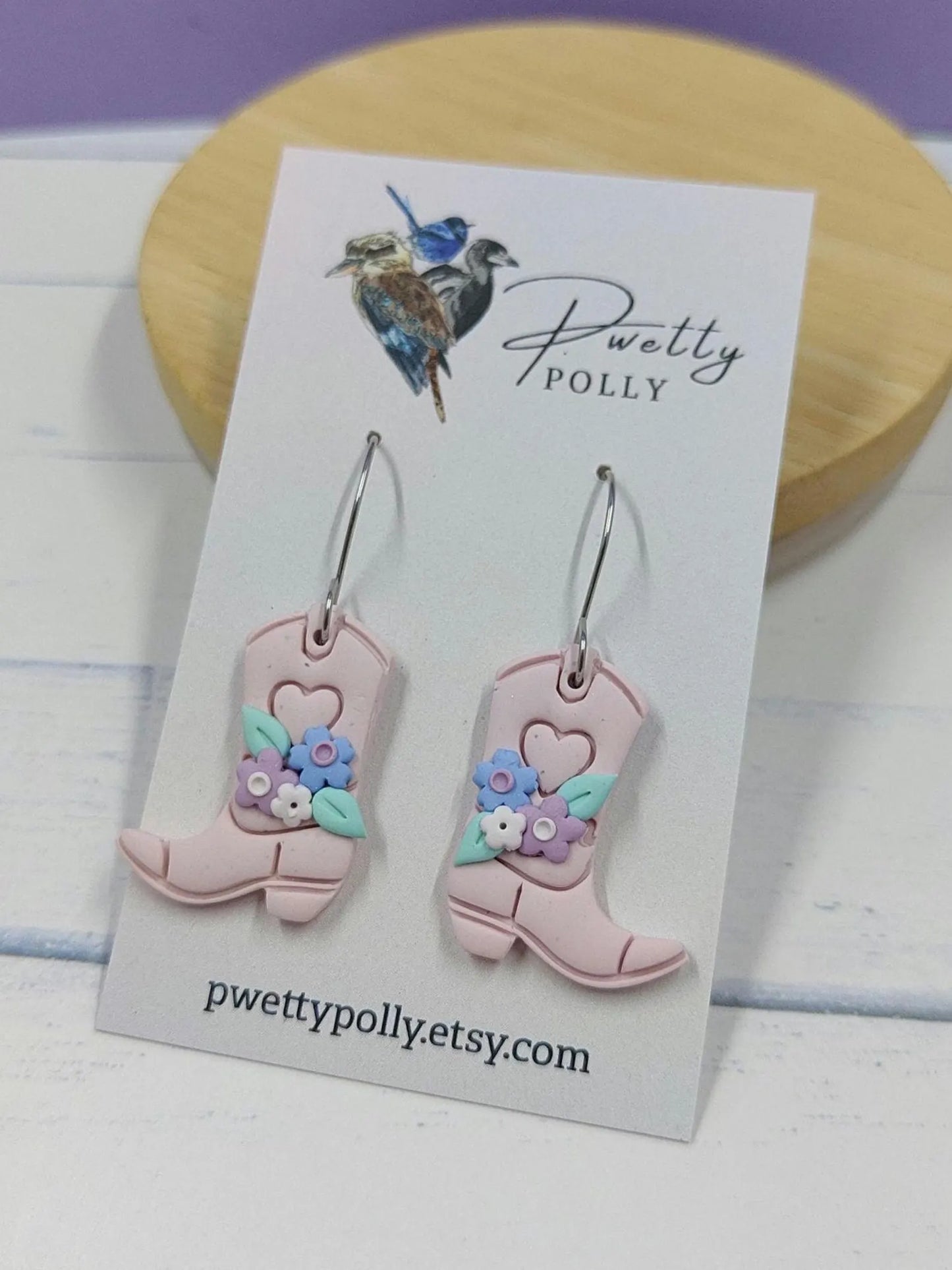 Cowgirl Boot Earrings