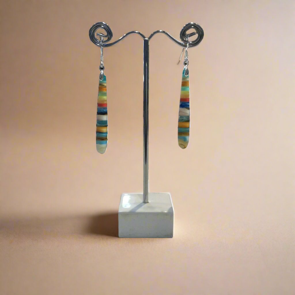 Resin Drop Earrings
