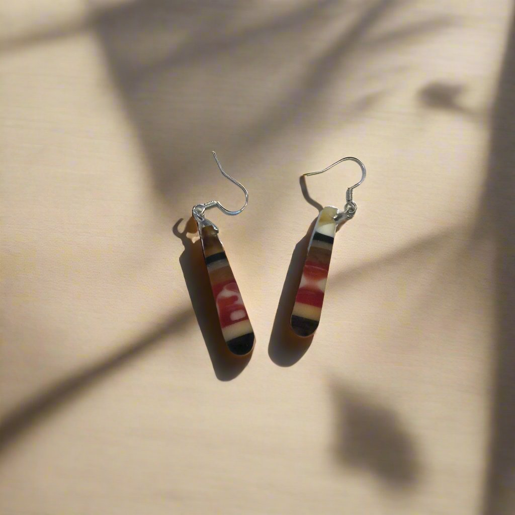 Resin Drop Earrings