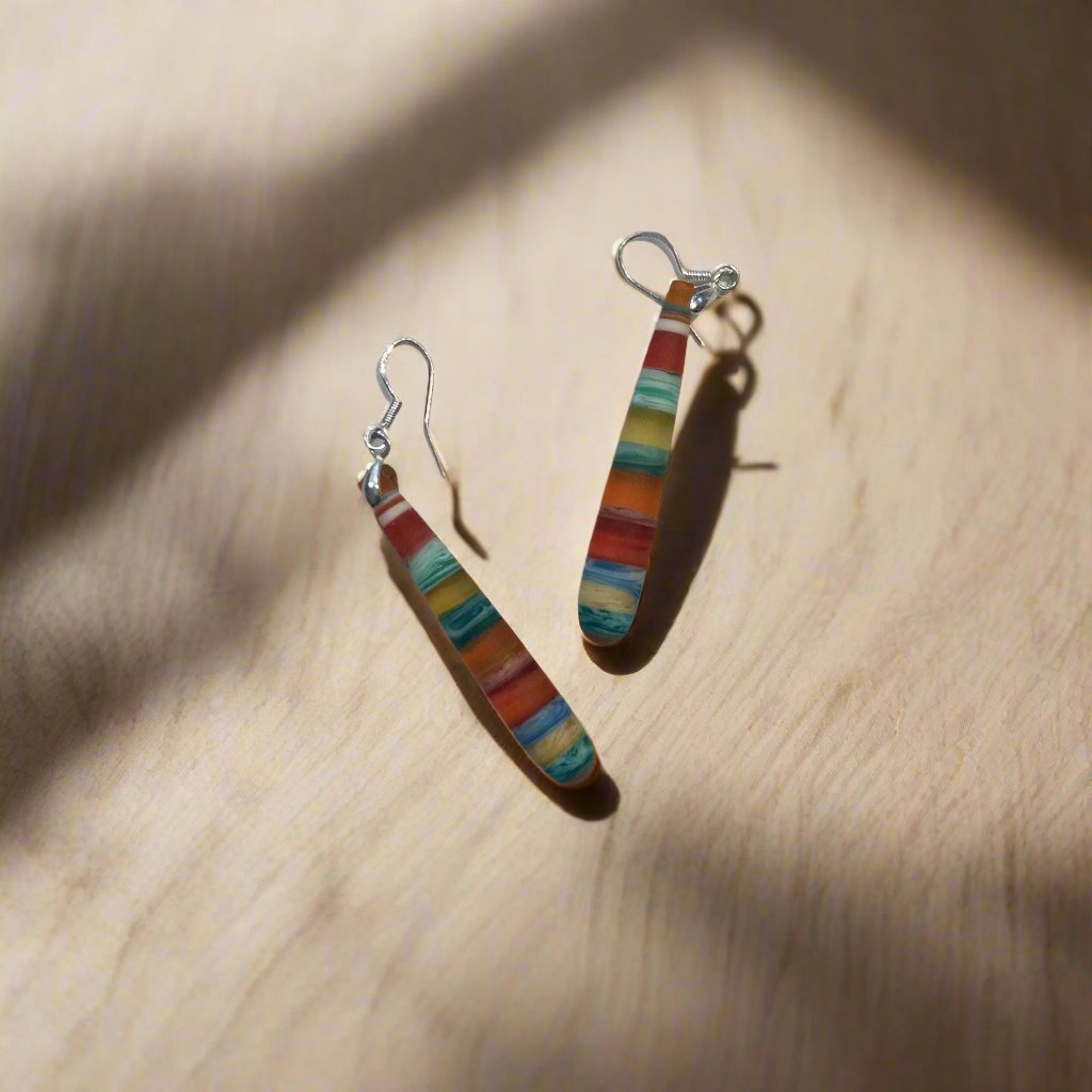 Resin Drop Earrings