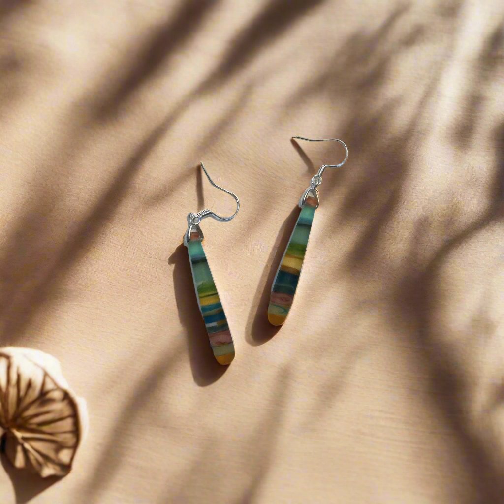 Resin Drop Earrings