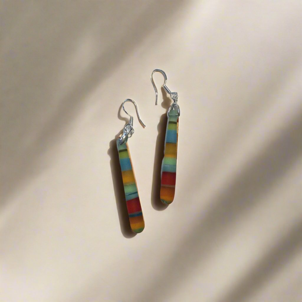 Resin Drop Earrings