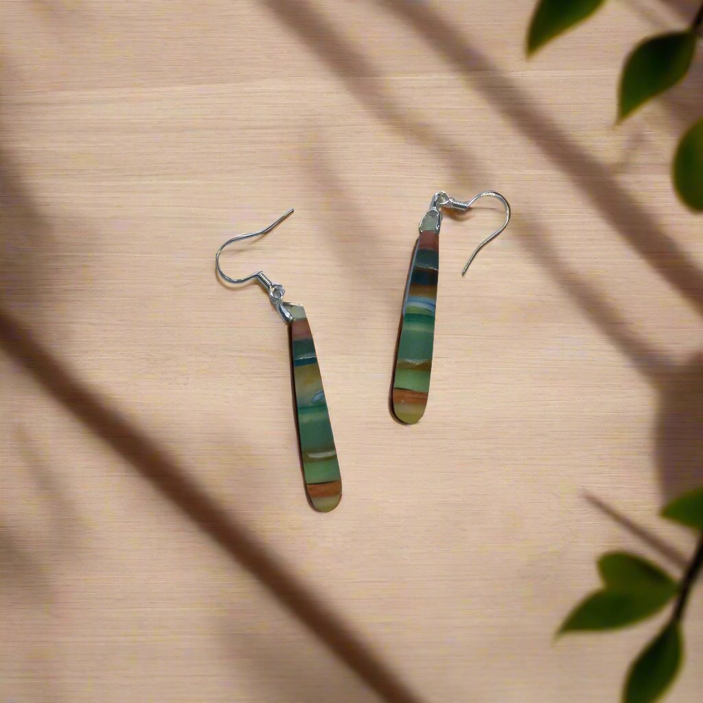 Resin Drop Earrings